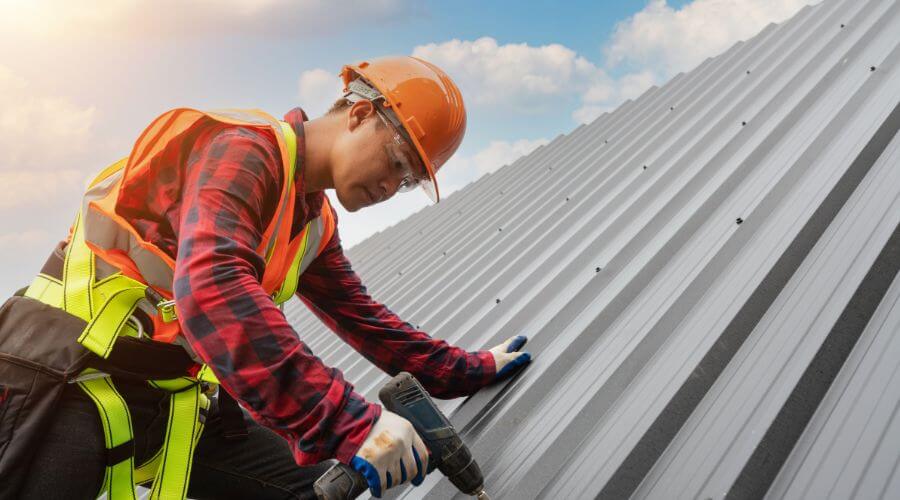 Professional metal roof installation in Hildreth, NE
